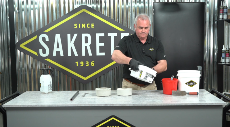 DIY with Sakrete products