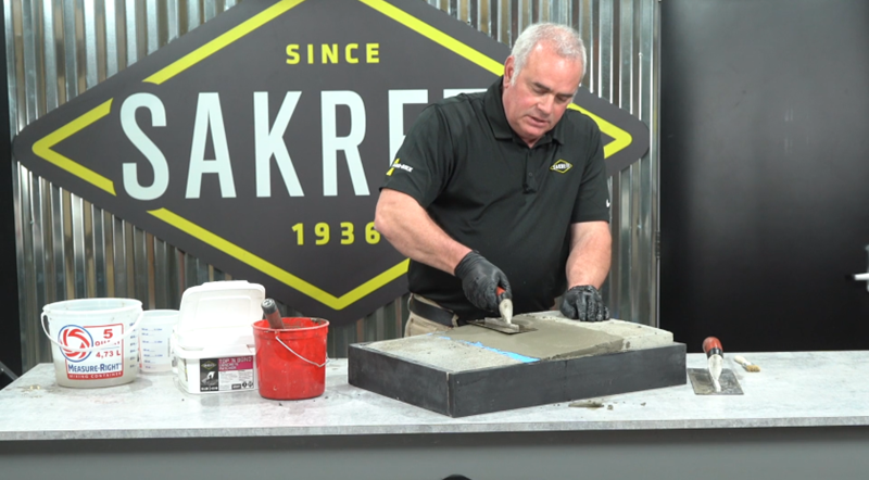 diy fixing uneven slab repairs with sakrete